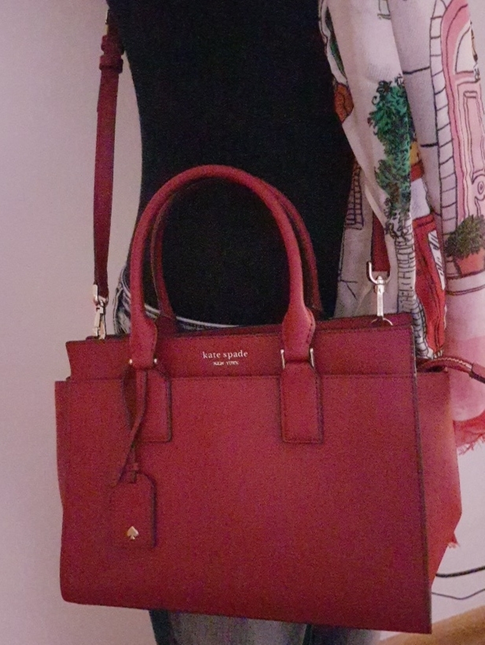 Kate Spade Cherry Red Shoulder Bag